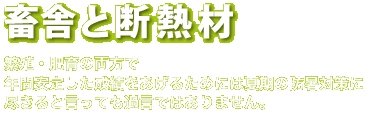 畜舎革命トリトンレボ-W畜舎用断熱パネル